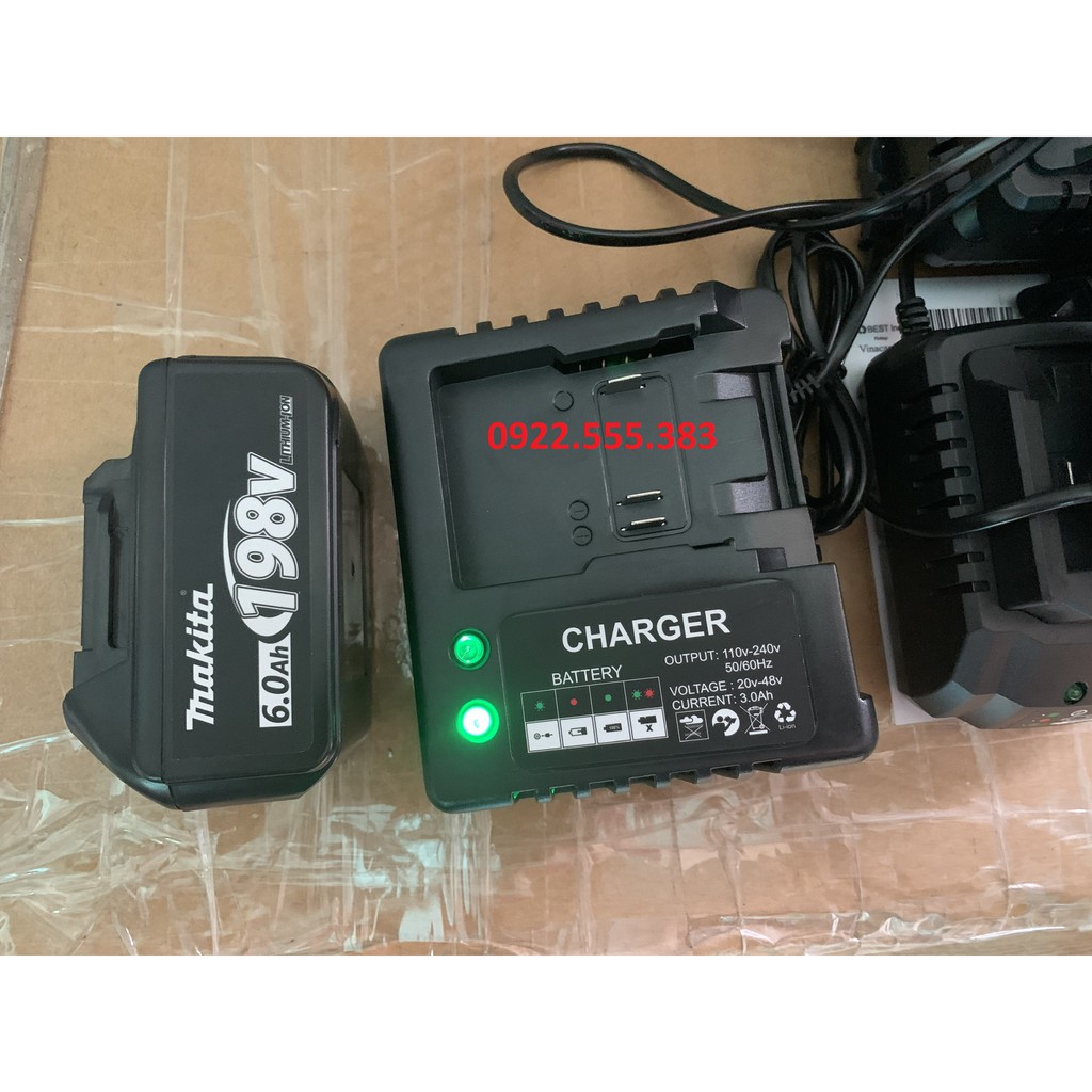 Sạc pin đa năng cho máy Makita, Hitachi, Ken, Dewalt. Model : 72v, 88v, 98v, 99v, 118v, 128v, 198v....vv...