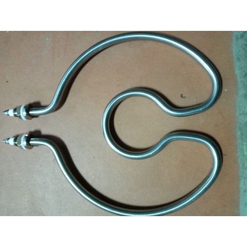 Điện trở đun nước, nồi tráng bánh cuốn, gia nhiệt nước  dạng tim 27cm 3kw 220v