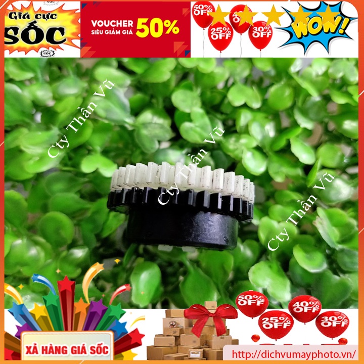 Bánh răng máy in canon 151dw,221d,6230d, Hp 1522 ( sửa lỗi không kéo giấy) hàng zin bóc máy kholinhkienmayin