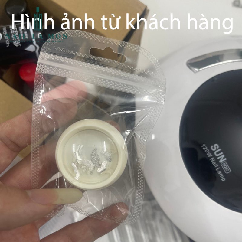 Set 10 phụ kiện bướm nail - Charm bướm trang trí móng tay mix size màu đẹp sang chảnh