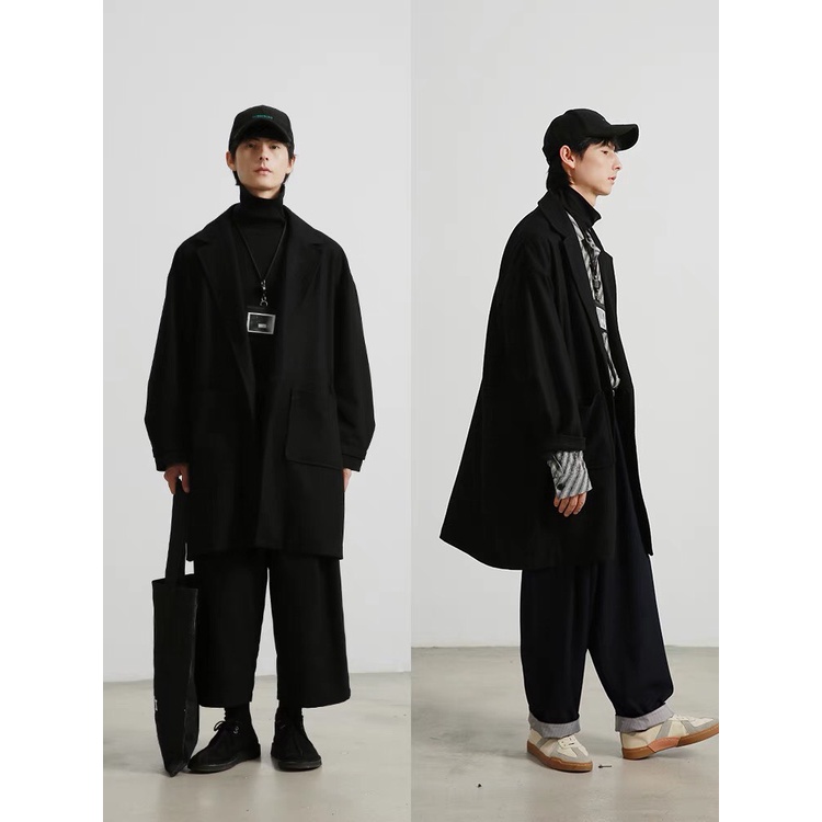 Áo khoác form rộng𝓗𝓪̀𝓷𝓰 𝓬𝓪𝓸 𝓬𝓪̂́𝓹Áo dạ blazer unisex phong cách Hàn Quốc mặc đi chơi đi học