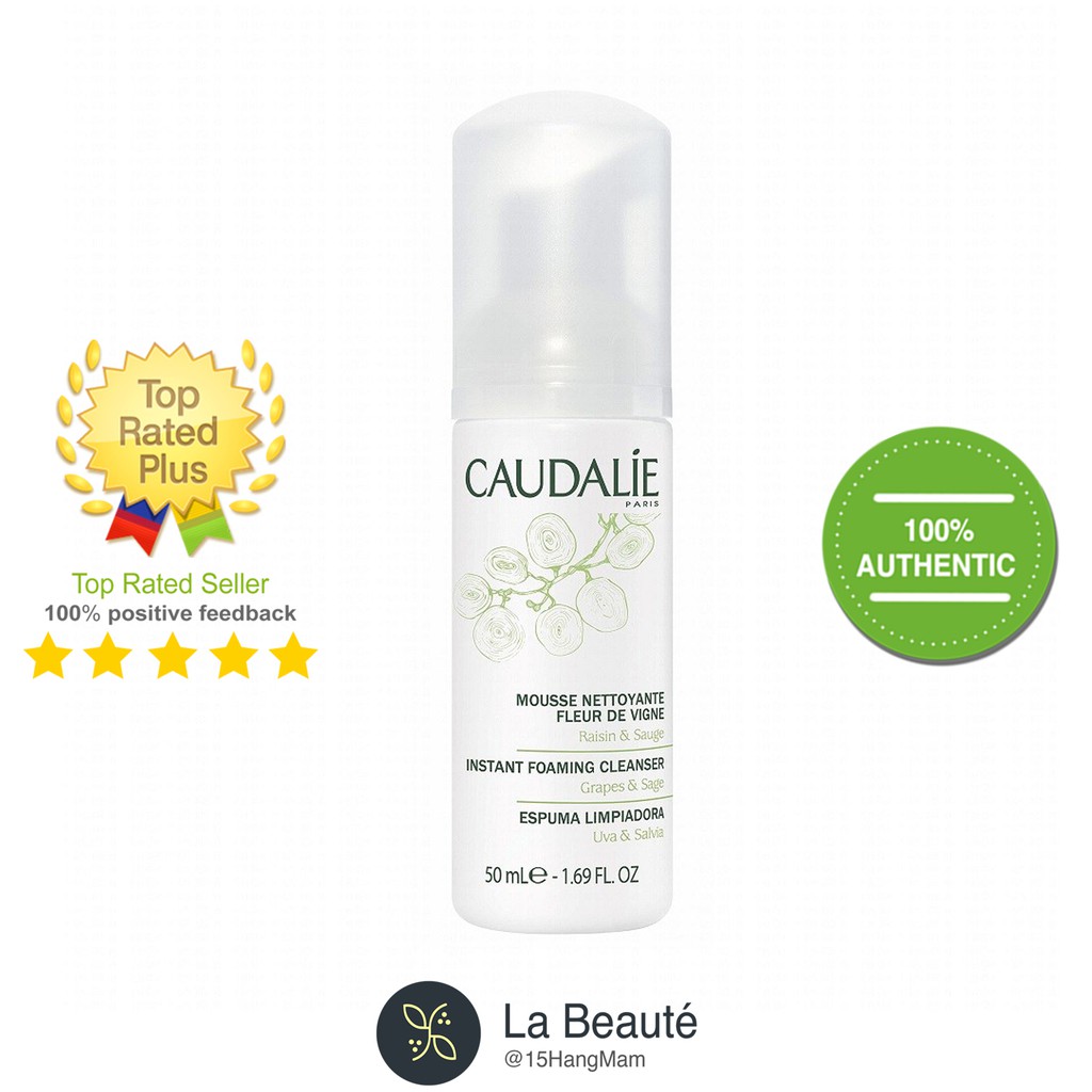 Caudalie Mousse Nettoyant - Sữa Rửa Mặt Tạo Bọt Cho Mọi Loại Da