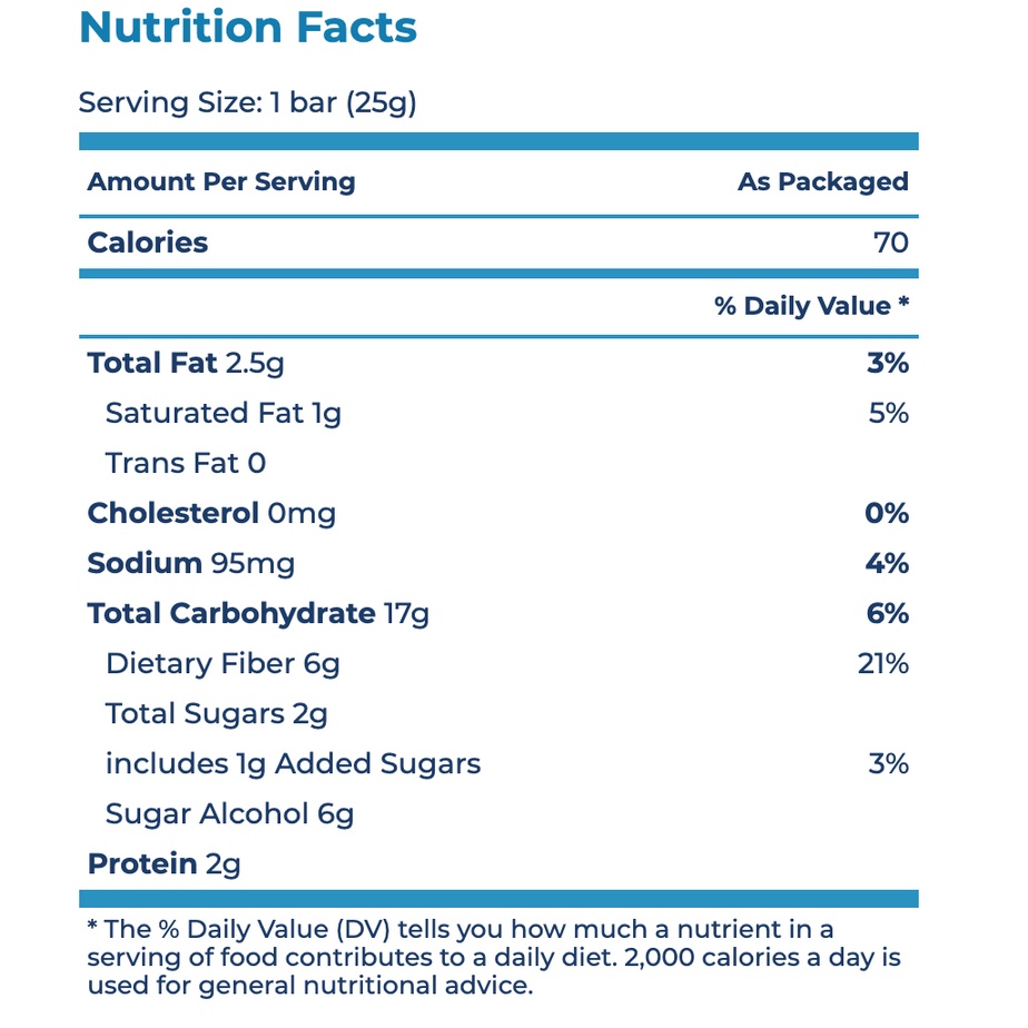 Fiber One Cinnamon - bánh ăn vặt giảm cân vị quế hộp 12cái - hàng nhập Mỹ - Diet/ Low Calories/ Fiber