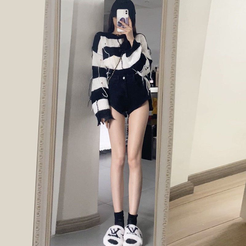 [Hàng Có Sẵn] Quần Ngắn Lưng Cao Dáng Ôm Siêu Co Giãn Thời Trang Mùa Hè Dễ Phối Đồ
