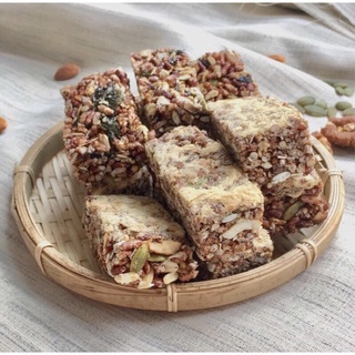 Thanh gạo lứt rong biển chà bông mix hạt ăn kiêng 1kg