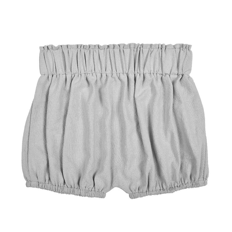 Quần Short Vải Cotton Phối Bèo Thời Trang Mùa Hè 2018 Cho Bé