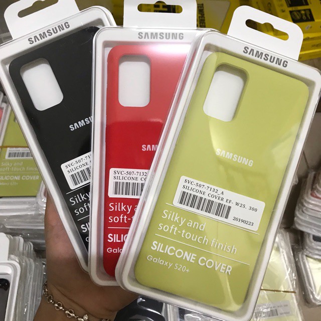 Ốp lưng Silicon Cover SAMSUNG GALAXY S20 / Galaxy S20 Plus chống bám bẩn, chống bán vân tay