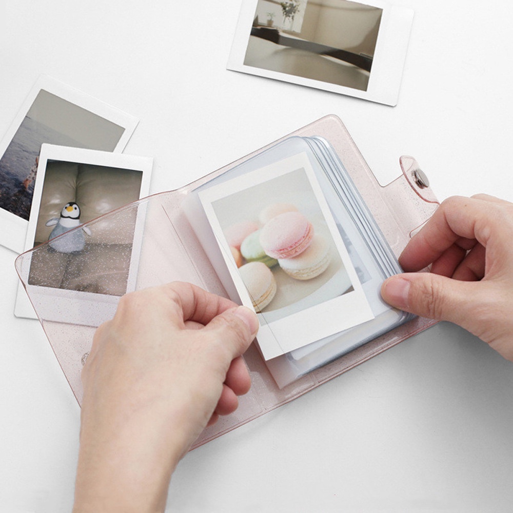 Album ảnh mini 3 inches Instax trong suốt dễ thương