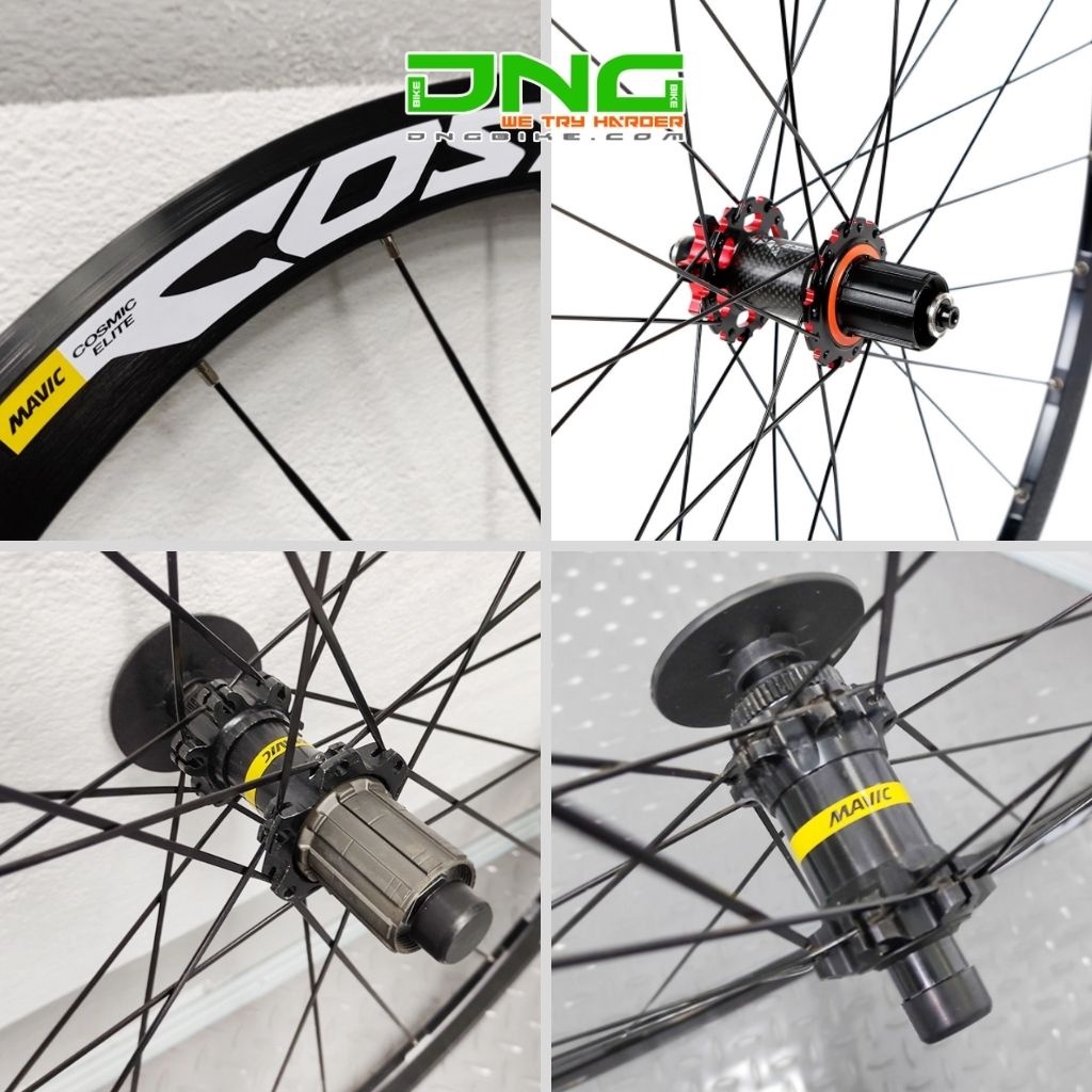 Vành bộ xe đạp đua MAVIC COSMIC Elite 700c 40mm - Phanh đĩa Center Lock