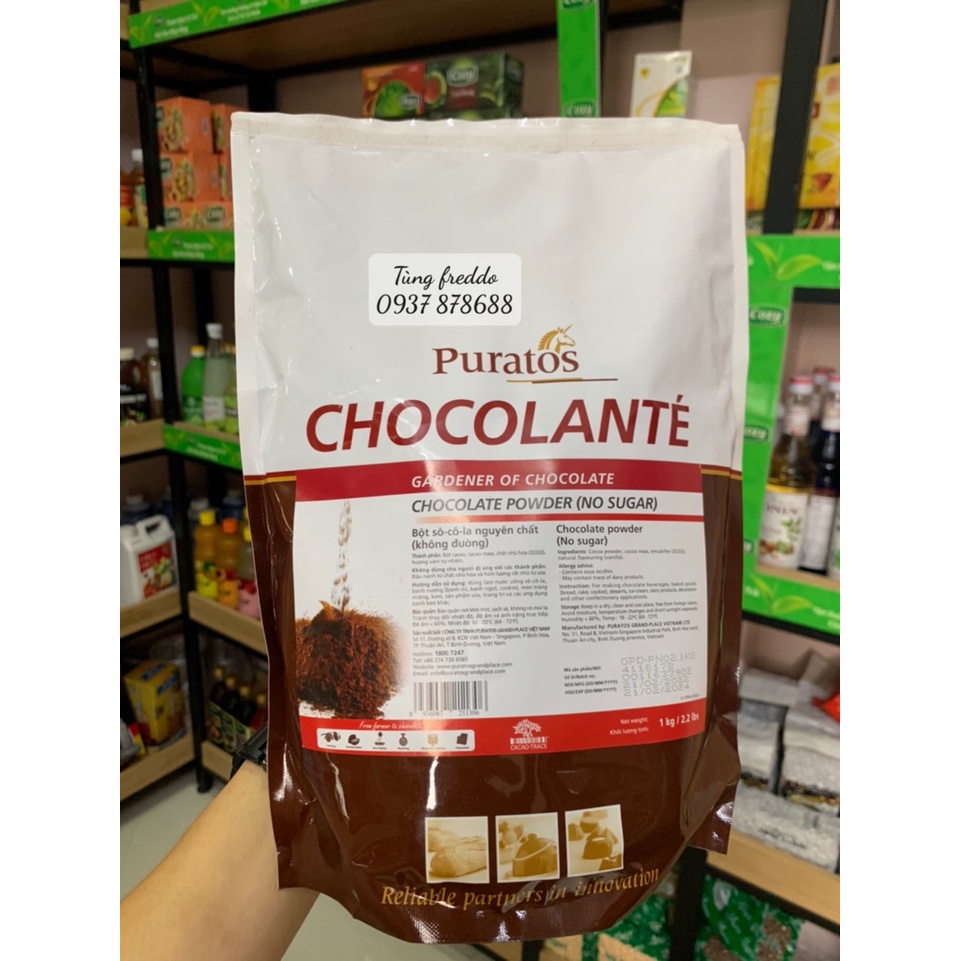 Bột Socola / Bột Chocolate One Food túi 1kg