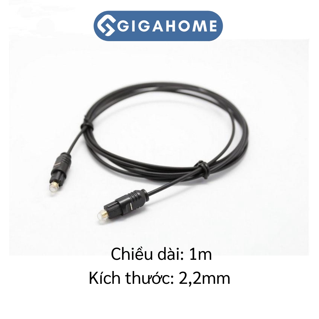 Dây Cáp Âm Thanh Mở Rộng Kết Nối 2 Đầu Cho Chất Lượng Âm Thanh Tốt GIGAHOME 1m 7131