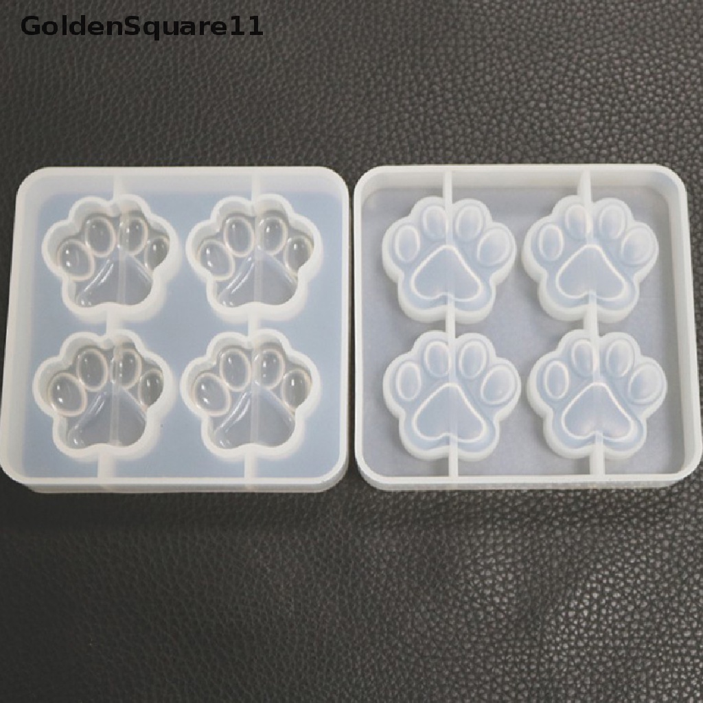 Khuôn Silicone Hình Dấu Chân Mèo Làm Trang Sức Thủ Công DIY 11