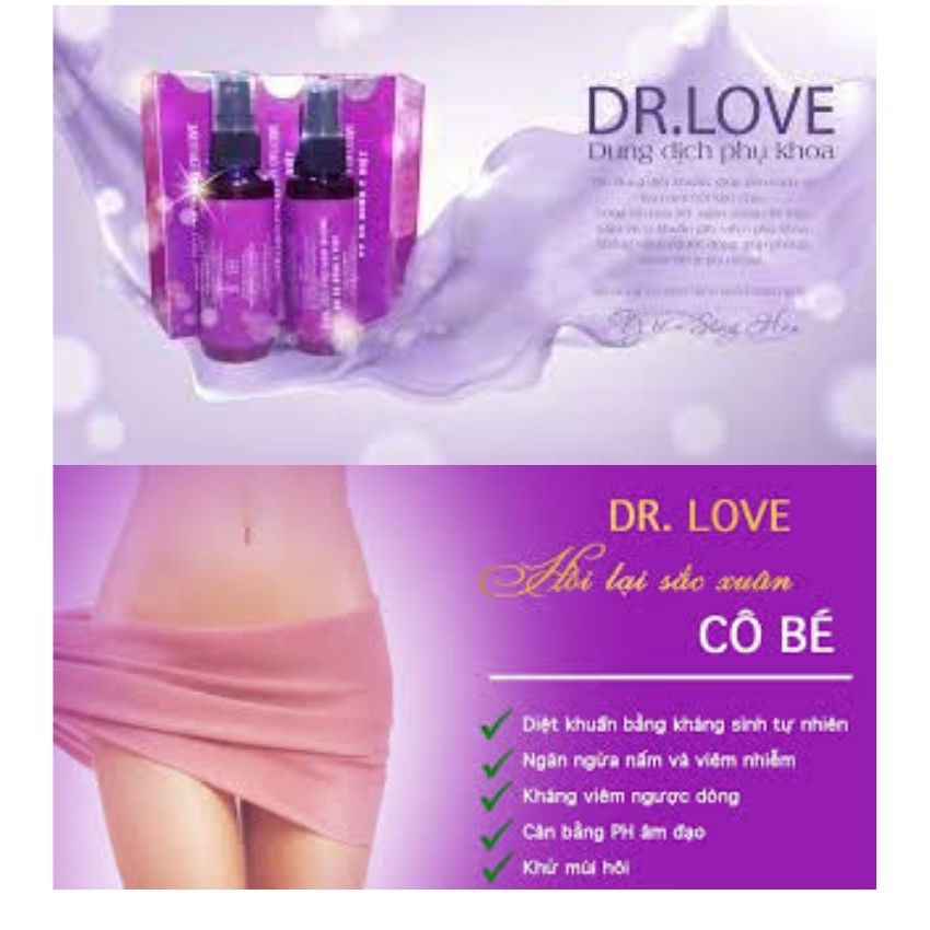 Dung dịch phụ khoa Dr.Love 100 ml