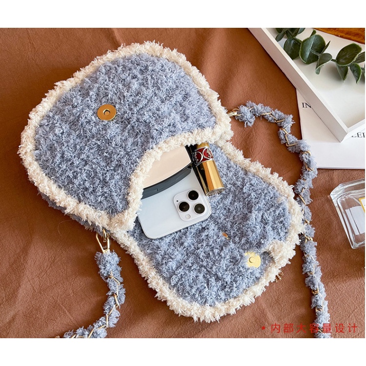 Túi đeo chéo tự đan handmade thời trang dáng yên ngựa [Có video hướng dẫn]