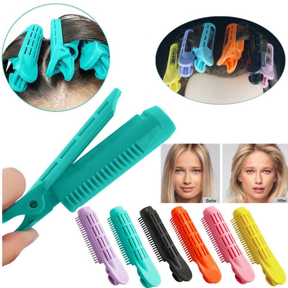 Set 3 kẹp tóc bằng nhựa tạo kiểu tóc thời trang chuyên nghiệp