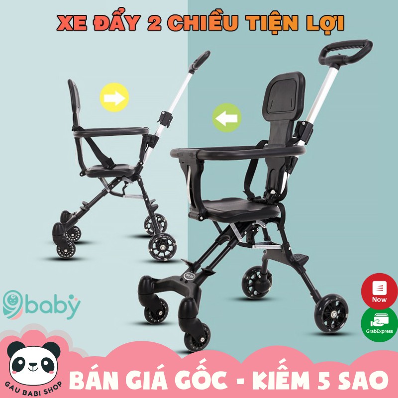 Xe đẩy gấp gọn đảo chiều cho bé 9BABY