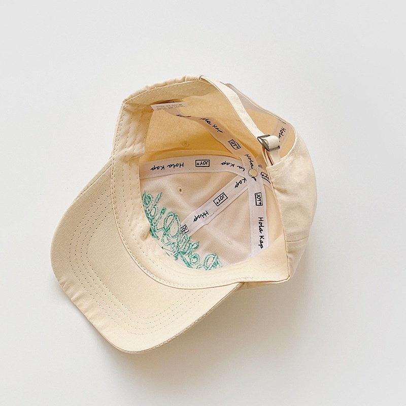 Mũ Lưỡi Trai Chống Nắng Thêu Chữ Màu Sắc Kẹo Ngọt Thời Trang Mùa Hè Cho Bé