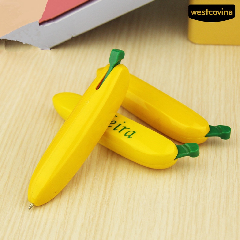 [Hot]✍Bút Bi Hình Quả Chuối Vàng Dễ Thương Dành Cho Học Sinh