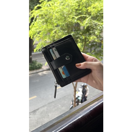 Etsuko Card Wallet - Ví Card Mini Có Nút Bấm &amp; Ngăn Đựng Ảnh Etsuko ( Thiết kế độc quyền bởi Ouithebrand )