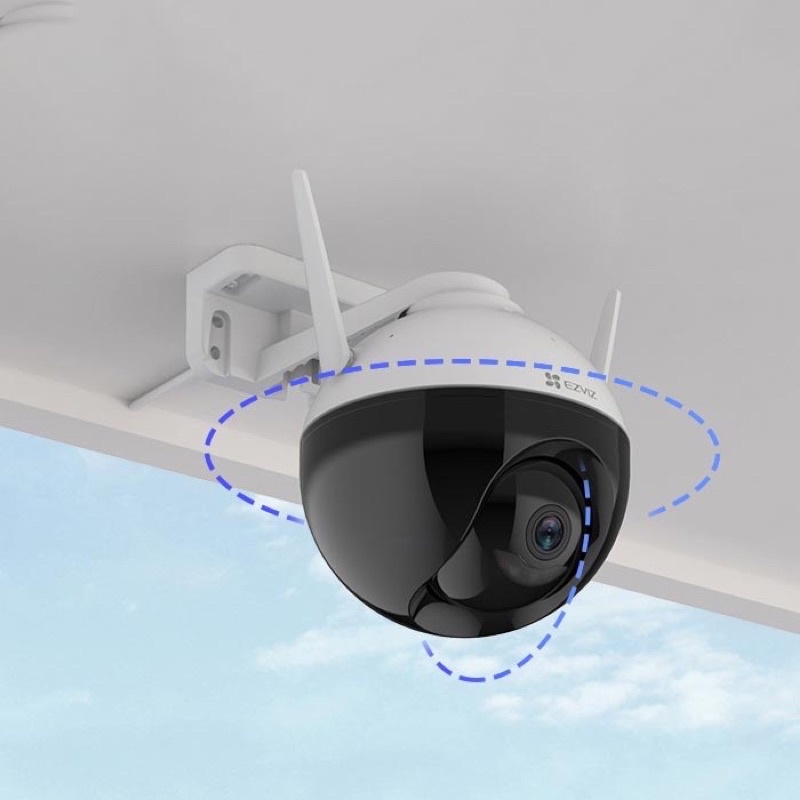 Camera IP Wifi Xoay 360 Độ Ngoài Trời Có Màu Đêm ,Đàm Thoại 2 Chiều Độ Nét Cao 4MP 2K Eziviz C8W,Ezviz C8C-Chính Hãng