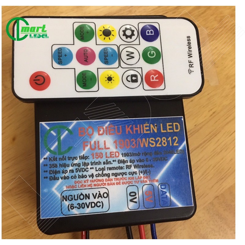 BỘ ĐIỀU KHIỂN LED FULL COLOR 1903/WS2812 CHO XE TẢI (led galang) | BigBuy360 - bigbuy360.vn