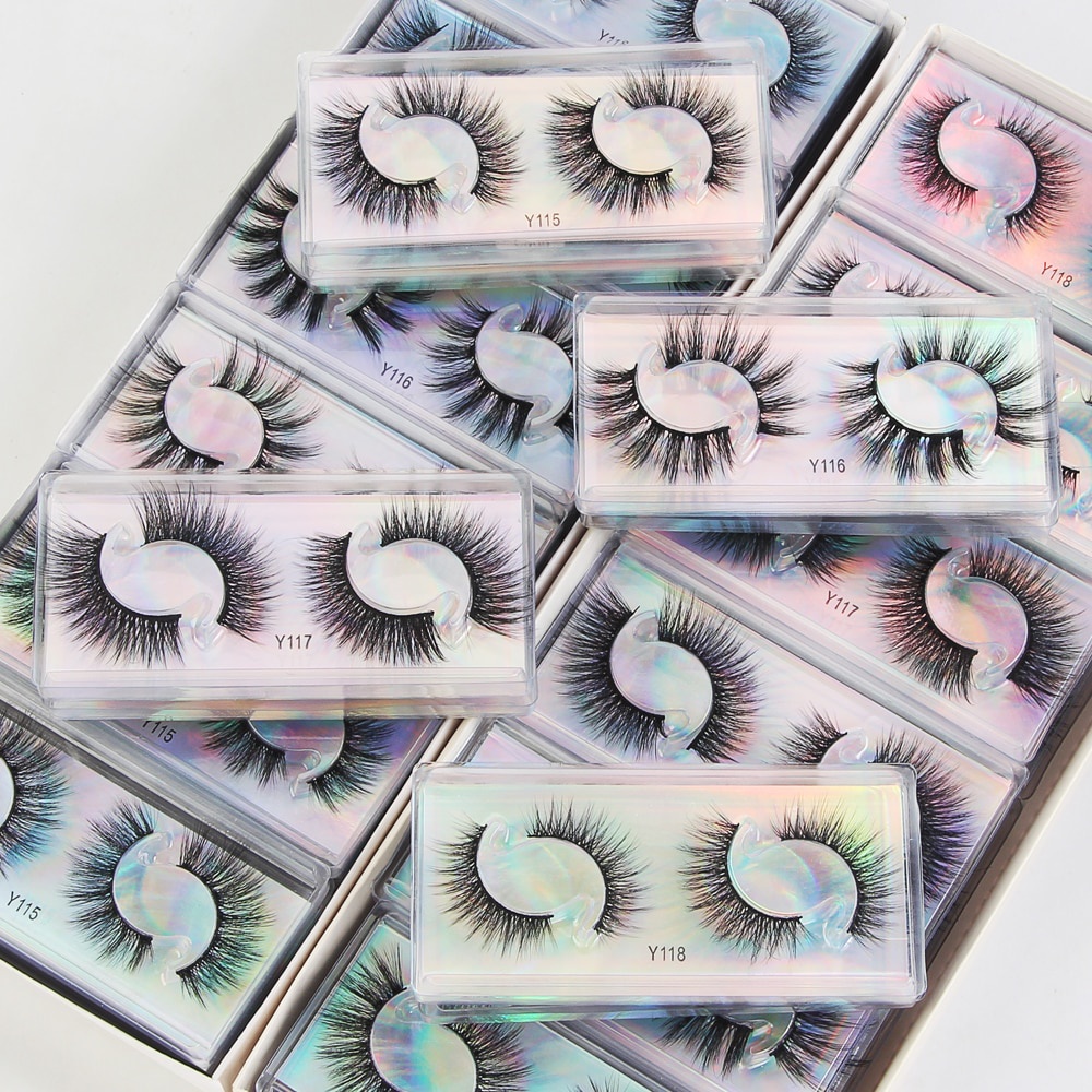 [Hàng mới về] Lông mi giả lông chồn 3D MAGEFY trang điểm mềm mại tự nhiên