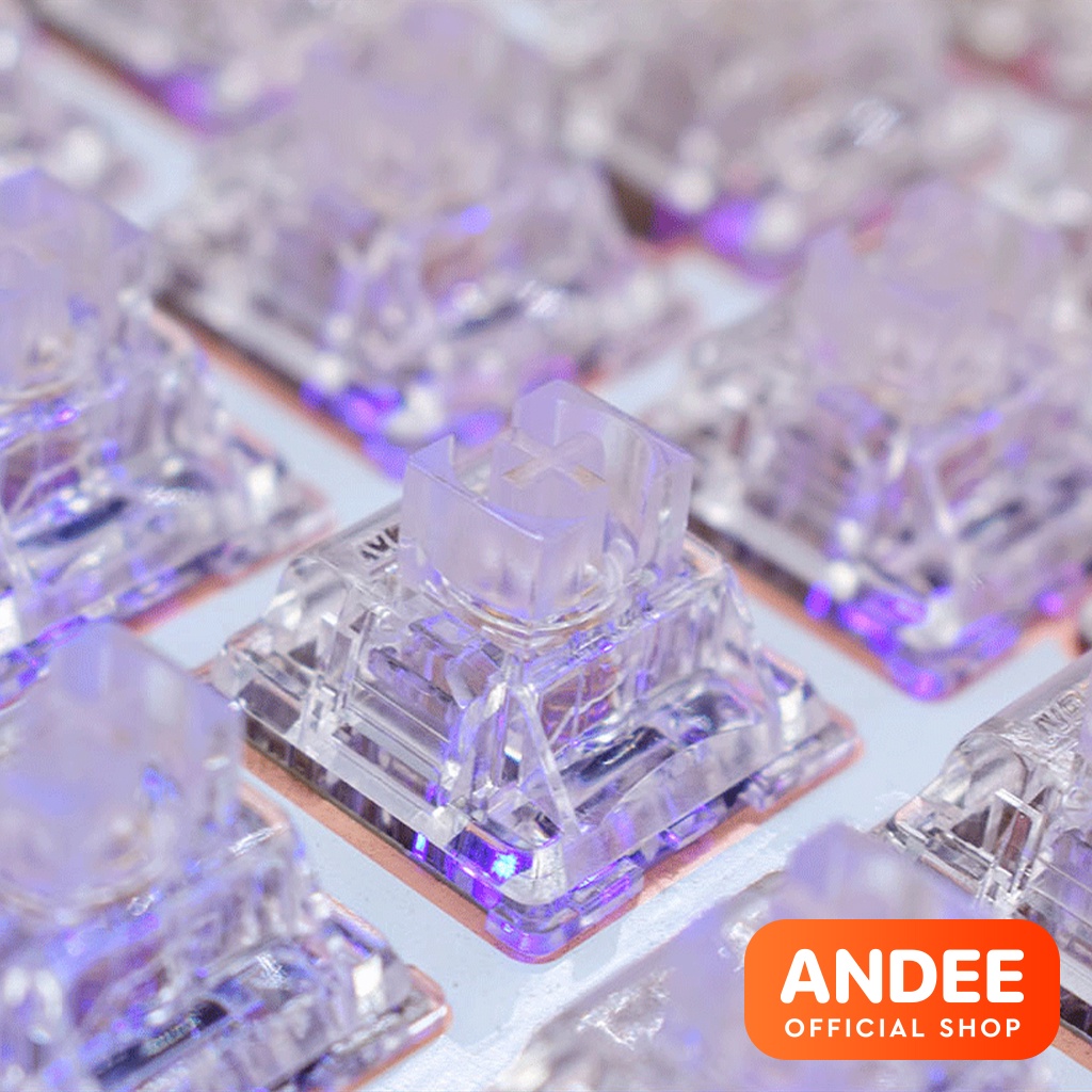 Gateron North Pole Switch bán lẻ công tắc phím cơ xuyên LED 5 pin có lube sẵn