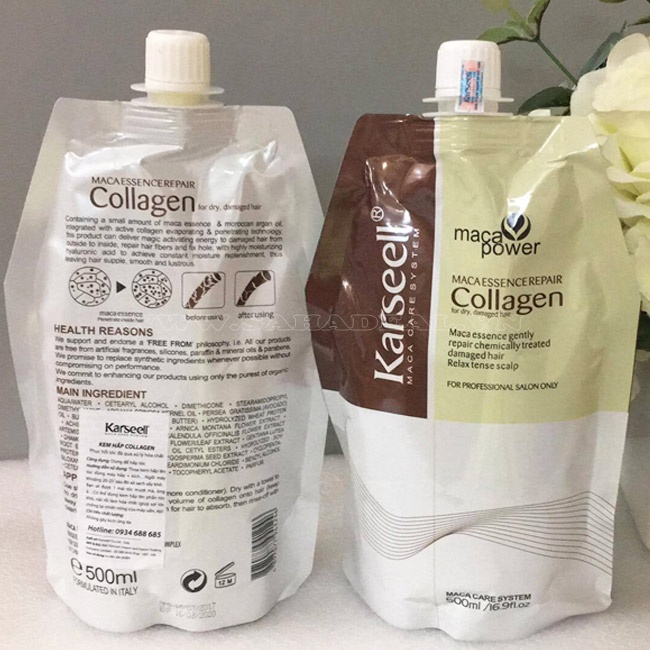 ủ tóc collagen karseell dưỡng tóc phục hồi hư tổn tóc chăm sóc tóc hấp tóc chuyên nghiệp [𝐓𝐚̣̆𝐧𝐠 𝐦𝐚́𝐲 𝐦𝐚𝐬𝐬𝐚𝐠𝐞 𝐦𝐚̣̆𝐭]