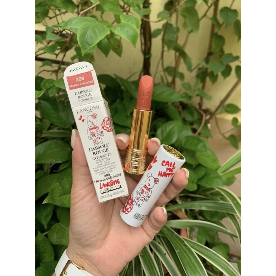 Son môi Lancome kết hợp với BE@RBICK bản limitted siêu hiếm