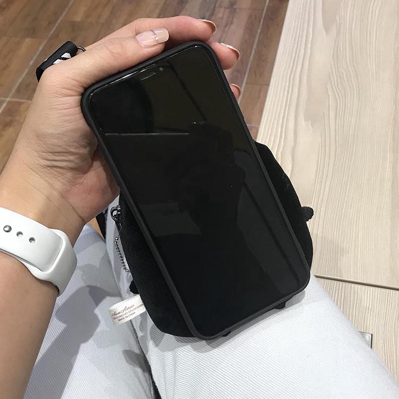 Ốp lưng có ví hình Vô Diện cho điện thoại Samsung J4 J6 A6 A8 Plus A7 A9 J8 2018 J2 Pro