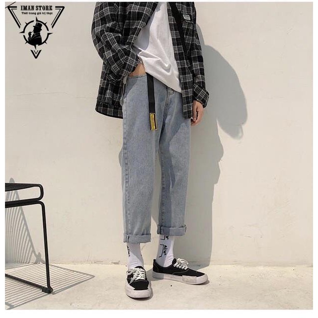 Quần Jeans Baggy Dáng Ống Rộng 2022