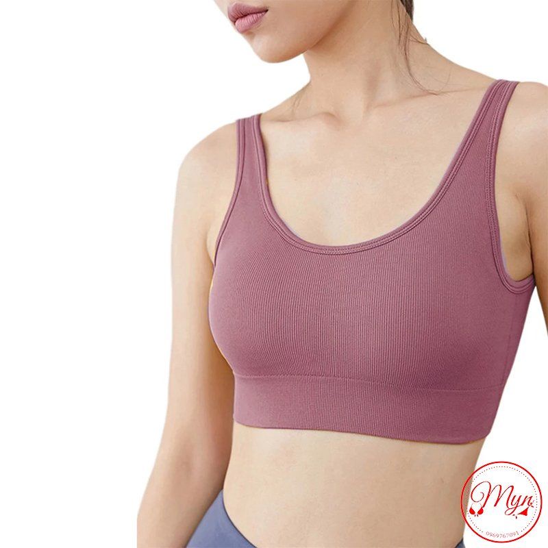 ÁO BRA TẬP GYM MỀM KHOÉT LƯNG FOM ĐẸP CAO CẤP