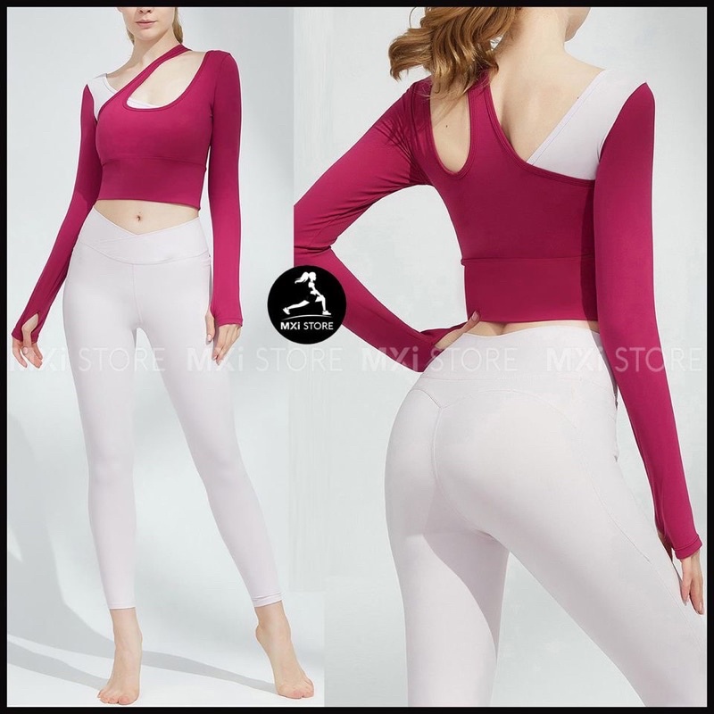 ÁO DÀI TAY YOGA_GYM