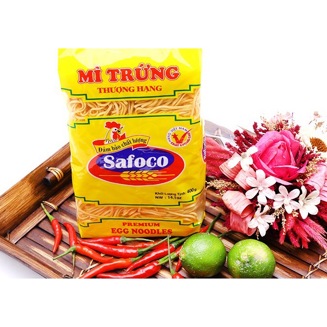 Mì Trứng Safoco Thượng Hạng 400g chính hãng | BigBuy360 - bigbuy360.vn