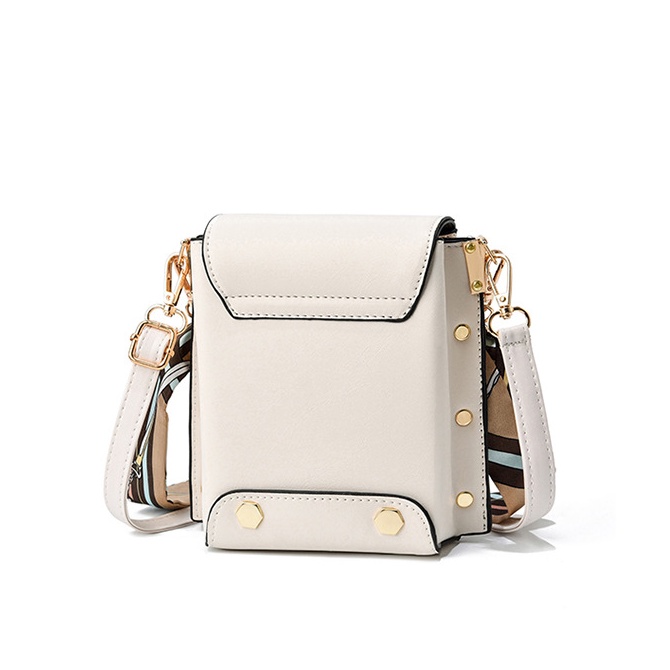 Túi da CHUWANGLIN đeo chéo họa tiết hoạt hình thời trang dành cho nữ