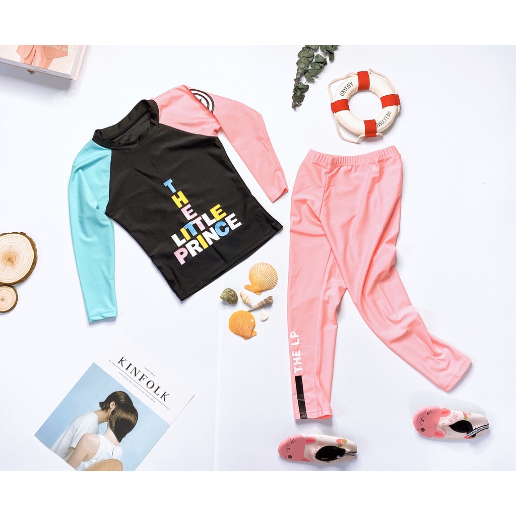 Đồ bơi dài tay quần dài bé trai bé gái THE LITTLE PRINCE