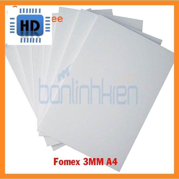 Fomex 3MM A4, A5 Zin