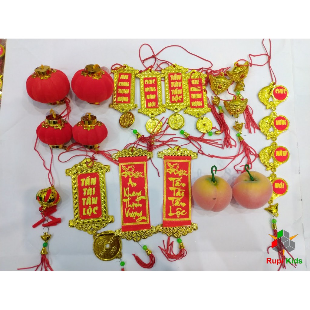 Combo Đồ trang trí 💥 Tết 2022 💥 90k
