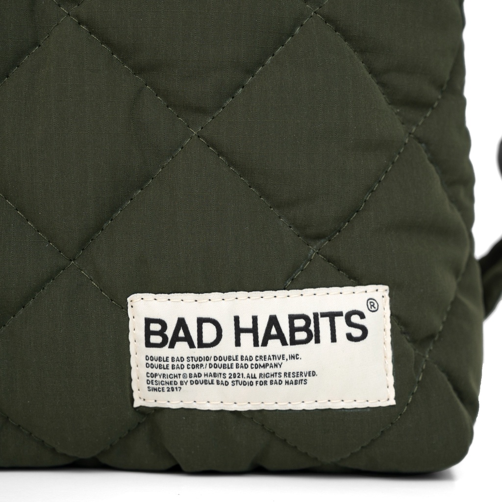 Túi Nam Nữ Bad Habits OUTDOOR PUFFER TOTE FOREST - Local Brand Chính Hãng