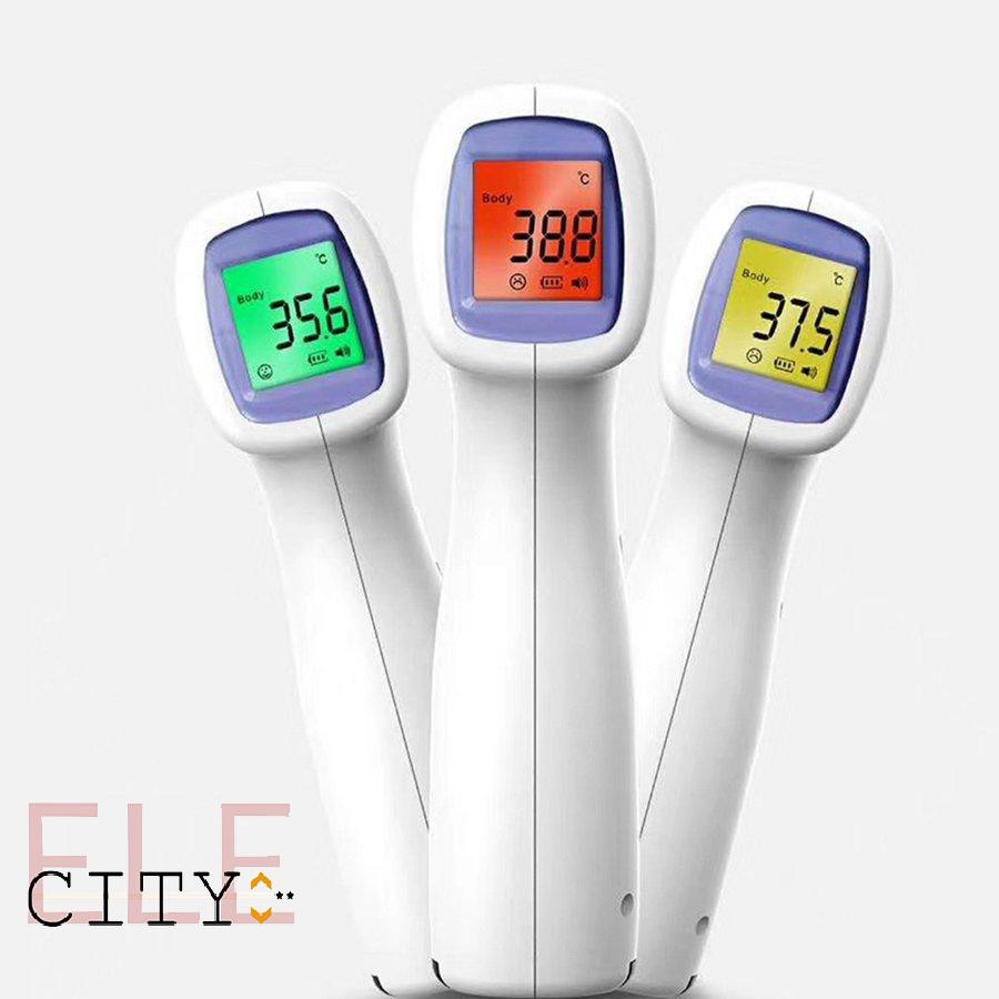 [Hàng mới về] Nhiệt kế điện tử hồng ngoại cảm biến đo trán đa chức năng có đèn nền ba màu chất lượng cao