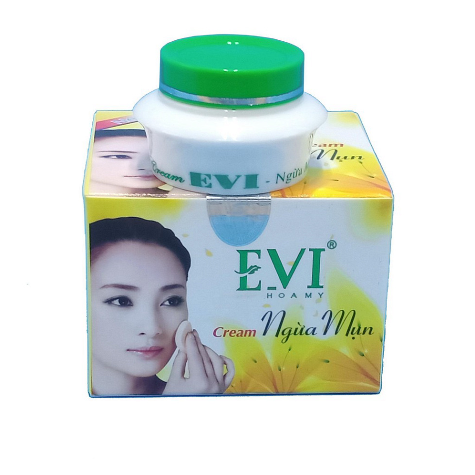 Kem ngừa mụn Evi 15g