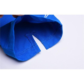 Áo Lining cổ tròn trắng xanh