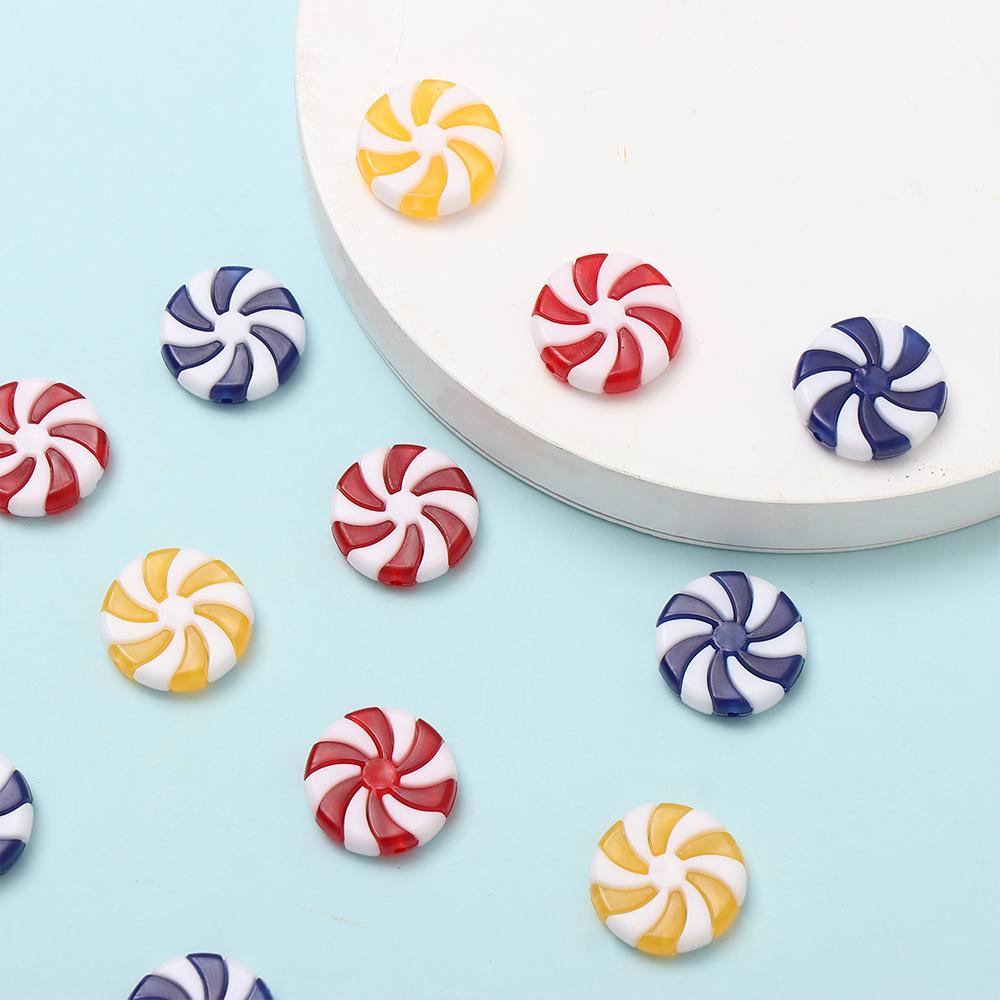 ZAIJIE24 Set 5 / 10 Phụ Kiện Trang Trí Giáng Sinh Màu Trắng / Xanh Dương / Vàng Vui Nhộn