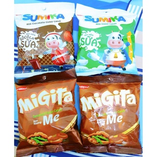 Kẹo sữa mềm vị bò sữa/sô cô la
