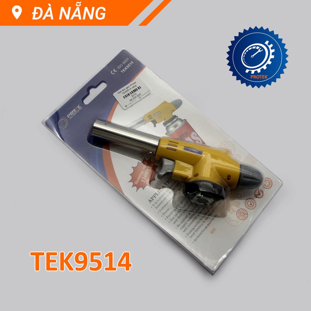 Đèn khò gas mini Protek TEK9514 màu vàng