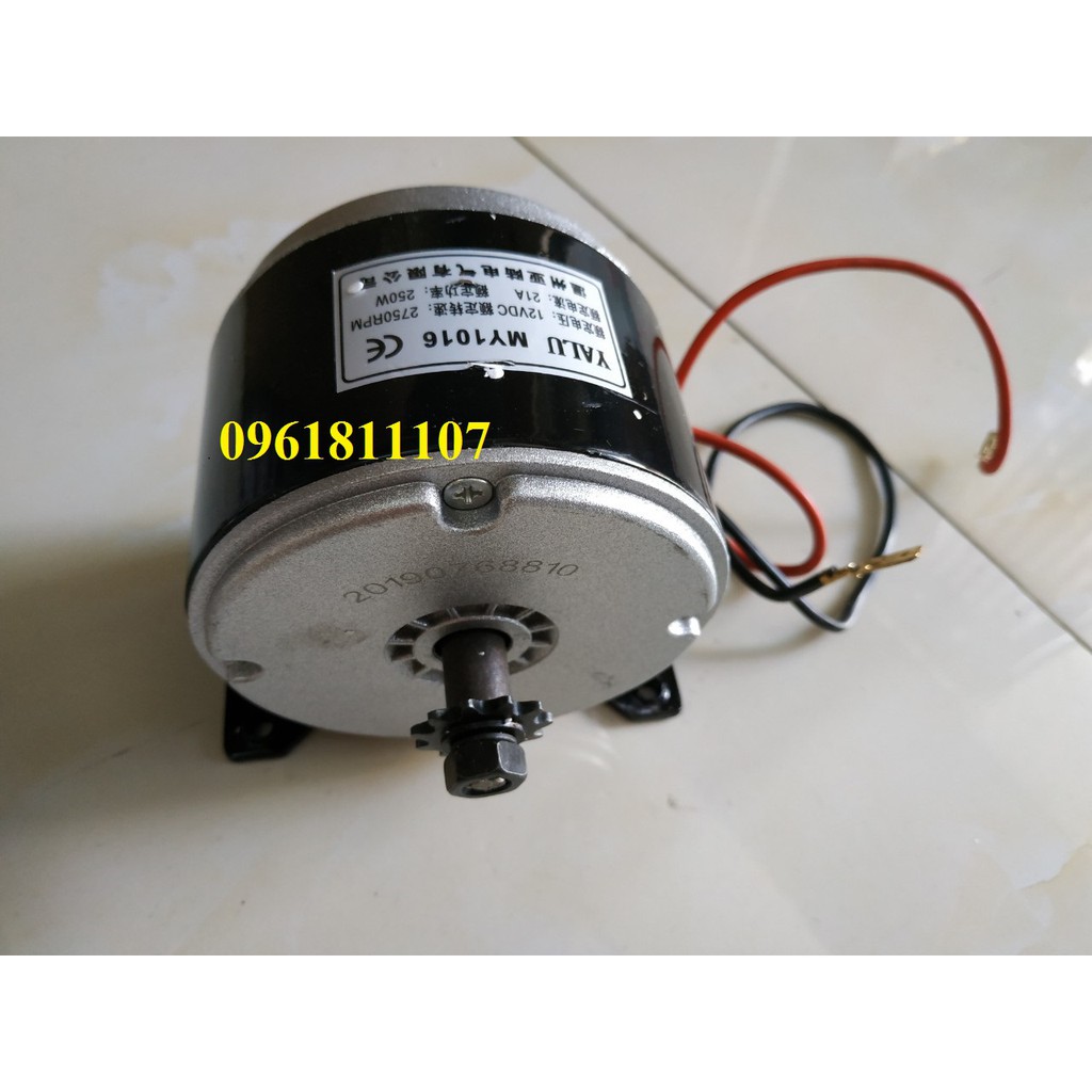 Motor 12V 250W MY1016