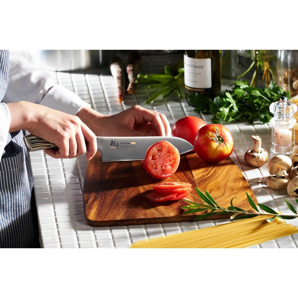 Dao làm bếp Nhật Bản M-FitLine, Chất liệu thép không gỉ cán thép, Kích thước D30cm - D35cm | Sa Maison x Murato