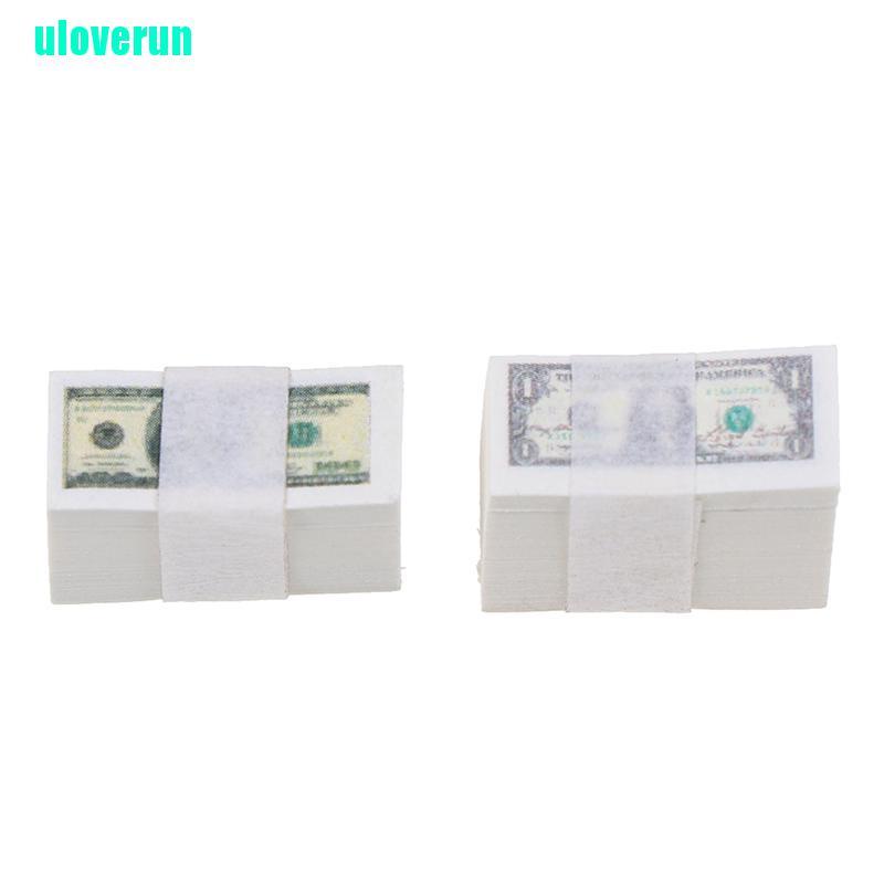 Uloverun Mô Hình Đồ Chơi Cân Một Gói Tiền Nhỏ Với Tỷ Lệ 1 / 12 Với Giá 100 Đô La