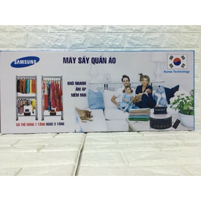 TỦ SẤY QUẦN ÁO ẨM SAMSUNG VINA 1800W CỰC KHÔ