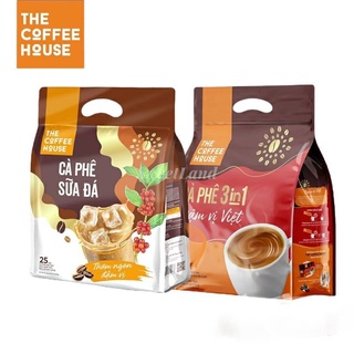 Cafe sữa đá the coffee house túi 25 gói x 22g/ bịch 40g x16g
